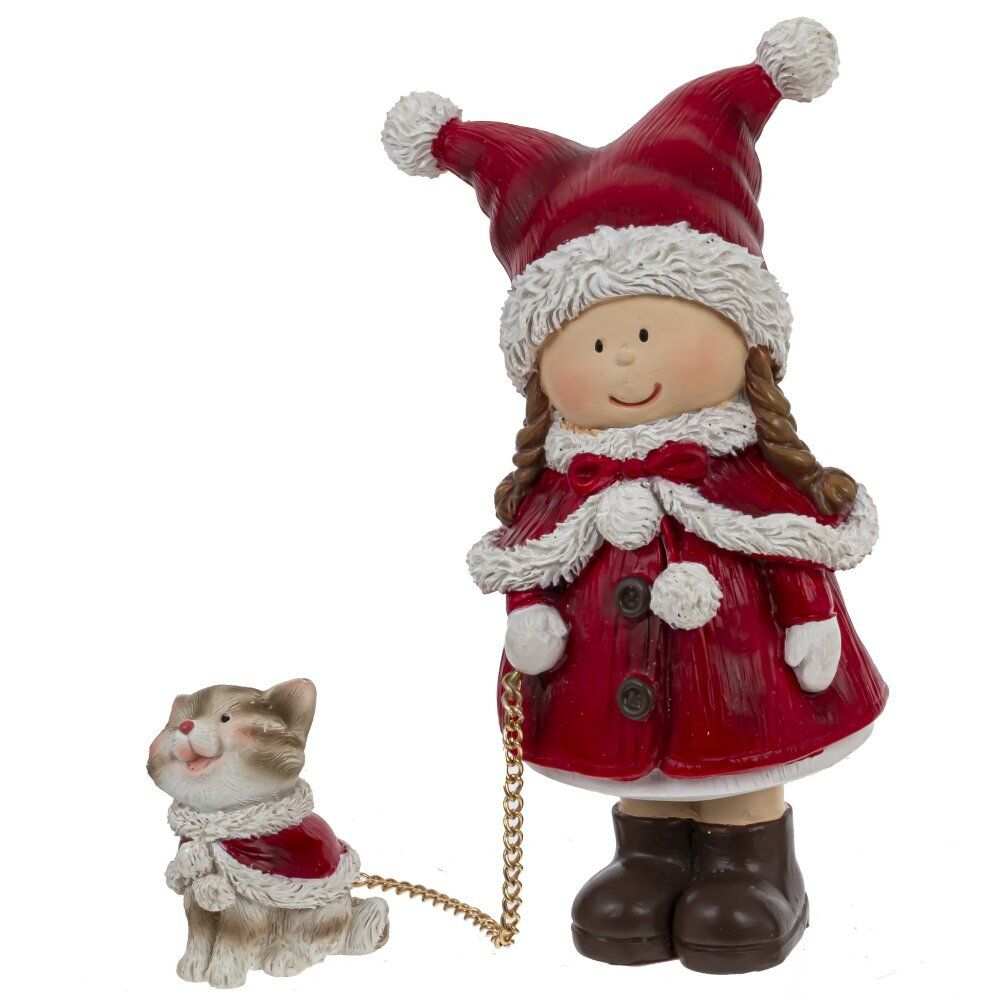 GAEM Фигурка декоративная "Девочка", L7 W6 H11,5 см, 3в.