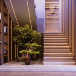 Светодиодная лента герметичная VELA-M240-2.5x6mm 24V Warm3000 (5 W/m, IP65, 5m) (Arlight, узкая) 053268