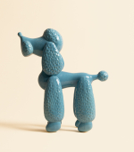 Фигура – Пудель керамический, голубой | Александра Маврина