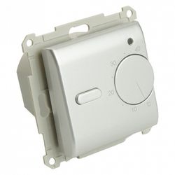 Терморегулятор электромеханический для теплого пола без рамки Stekker Катрин 49742