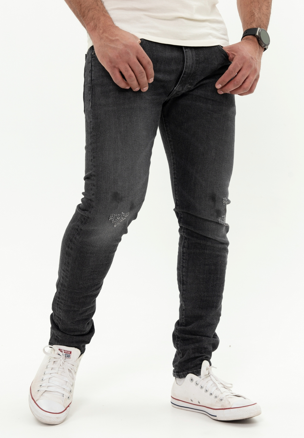 Джинсы The.Nim Standard W099 Gilmour Black Raw