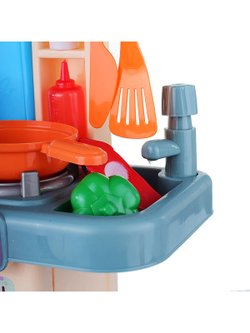 Игровой набор Кухня с дополнительными аксессуарами (353-16B)