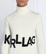 Хлопковый гольф Karl Lagerfeld - кремовый(655020 524399)