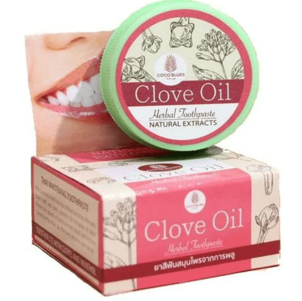 [COCO BLUES] Зубная паста гвоздика и ментол, 30 гр