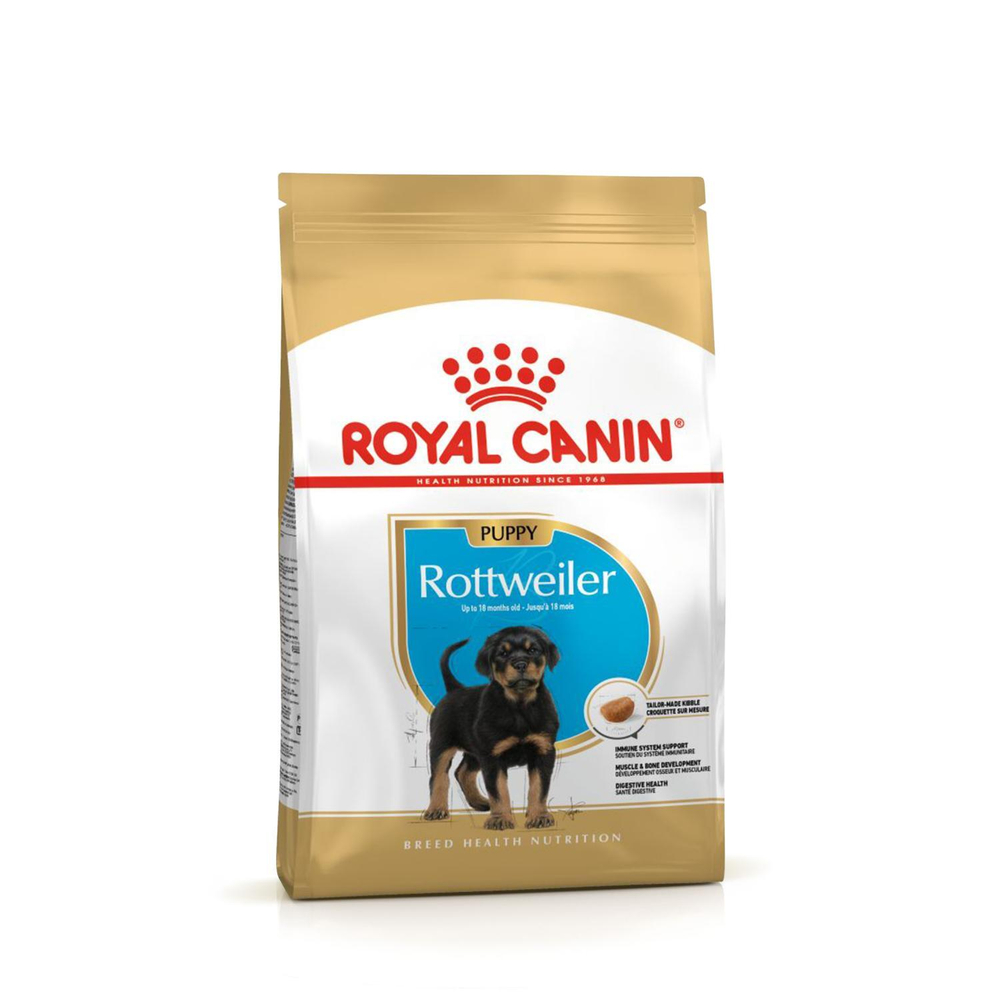 Royal Canin Rottweiller Puppy Корм сухой для щенков породы Ротвейлер до 18 месяцев 12 кг