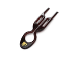 NO 1 HAIRPIN | BROWN - 3X HAIRPINS/BOX / Шпильки No1 Hairpin Коричневого цвета (набор из 3 шпилек)