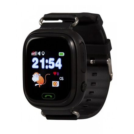 Детские часы Smart Baby Watch с телефоном и GRS Q90 OLED экран (черные)
