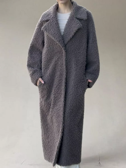 Шуба из шерсти мериноса, SilverFox (арт. 1072)