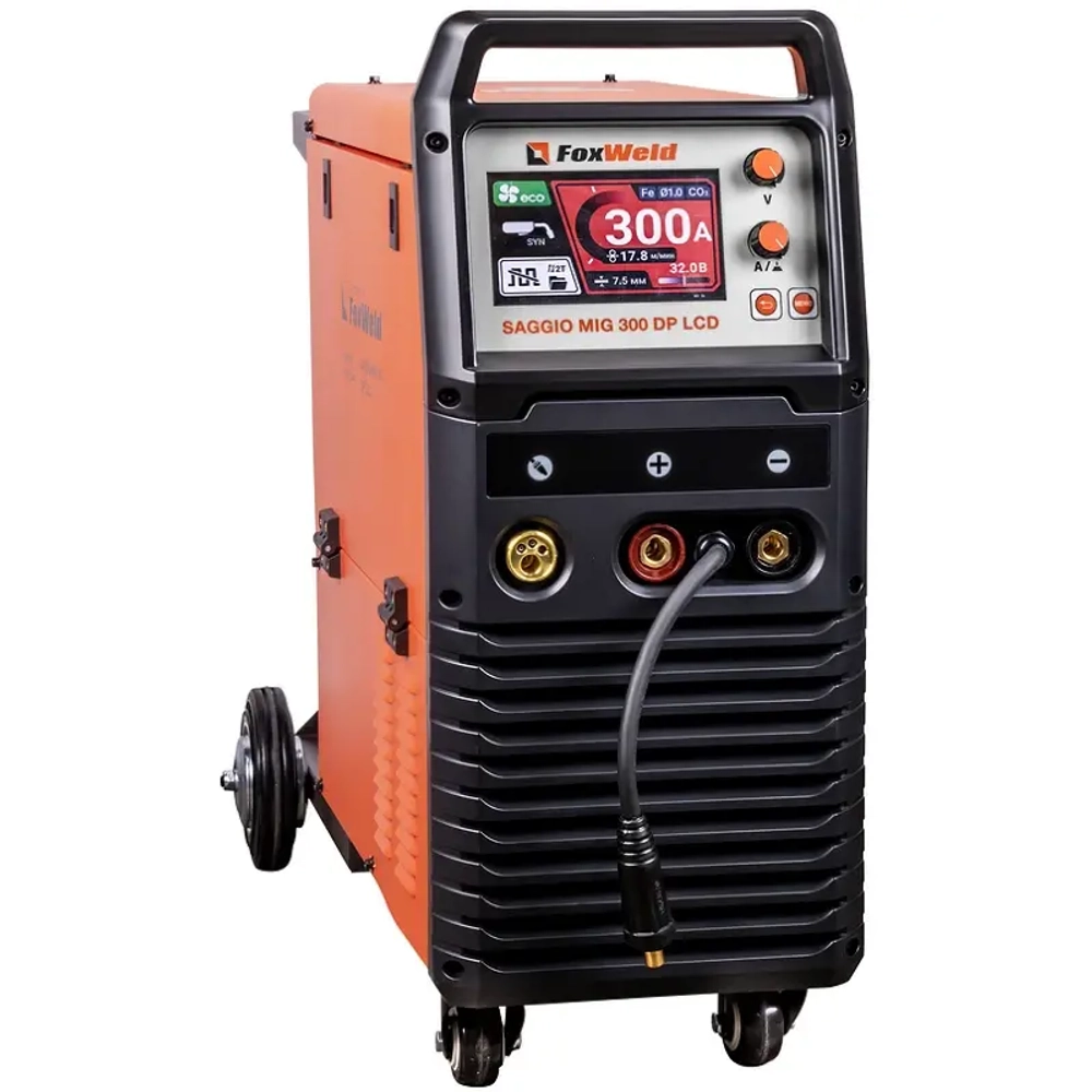 FoxWeld SAGGIO MIG 300 DP LCD сварочный полуавтомат 9451