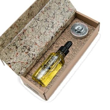 Подарочный набор Captain Fawcett's Private Stock Beard Oil & Moustache Wax