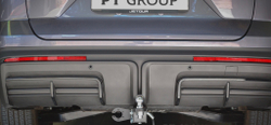 Фаркоп PT GROUP /съемный квадрат/ JETOUR Dashing 2023- (паспорт и сертификат в комплекте)(без электрики) арт.JDA-23-991122.00