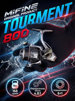 Катушка для рыбалки MIFINE TOURMENT 800F