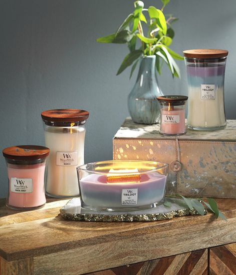 Отдых на острове, ароматическая свеча, WoodWick