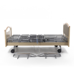 Кровать электрическая MED-MOS DB-2B с поворотным креслом в левую сторону (светлое дерево)