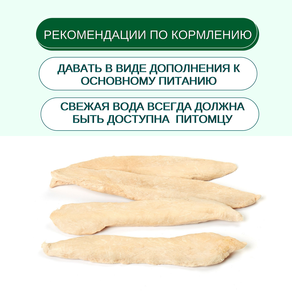 Wanpy Dog Сублимированное лакомство для собак "Куриная грудка"40 г