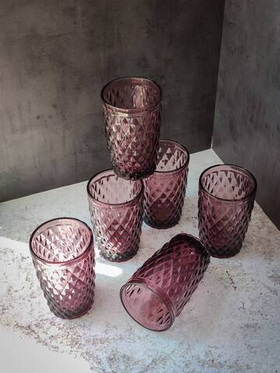 Стакан Высокий D=8см H=12.8см (340мл)34 Cl., Стекло, SouthGlass,Китай