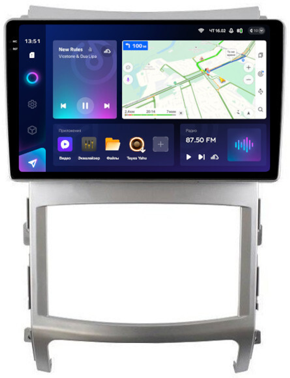 Магнитола для Hyundai iX55 2009-2013 - Teyes CC3-2K QLed Android 10, ТОП процессор, SIM-слот, CarPlay