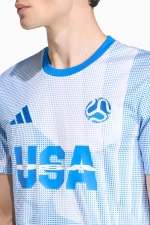 Футболка adidas USA 2026 - синий
