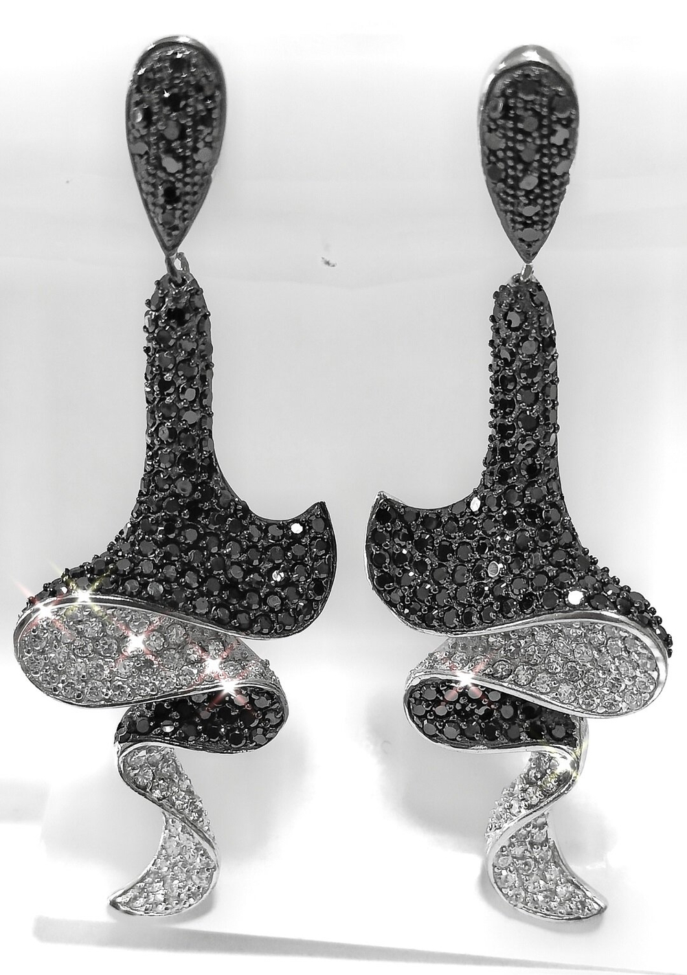 Ювелирные серьги серебро Эстерелла