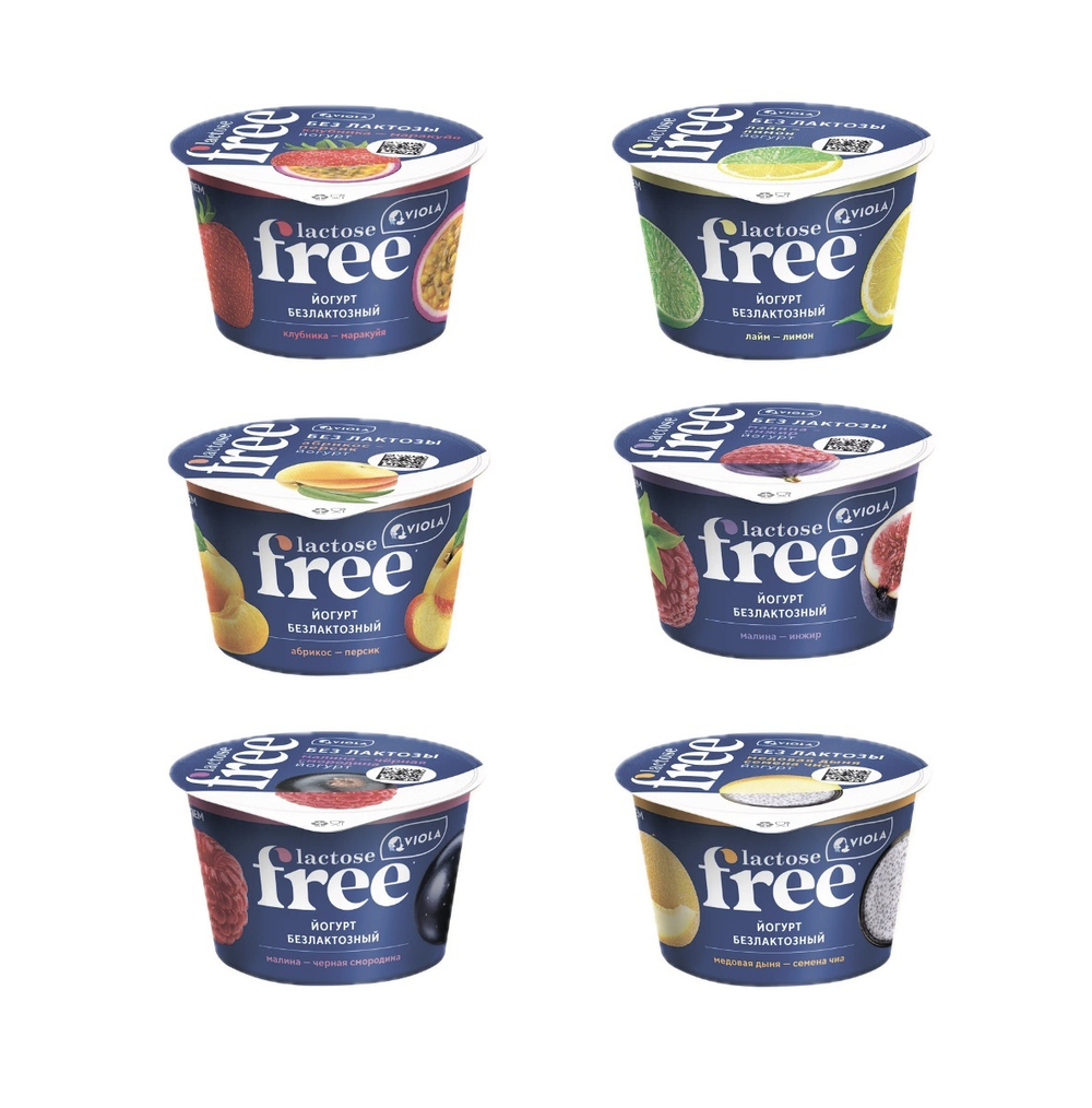Йогурт БЕЗЛАКТОЗНЫЙ VIOLA FREE