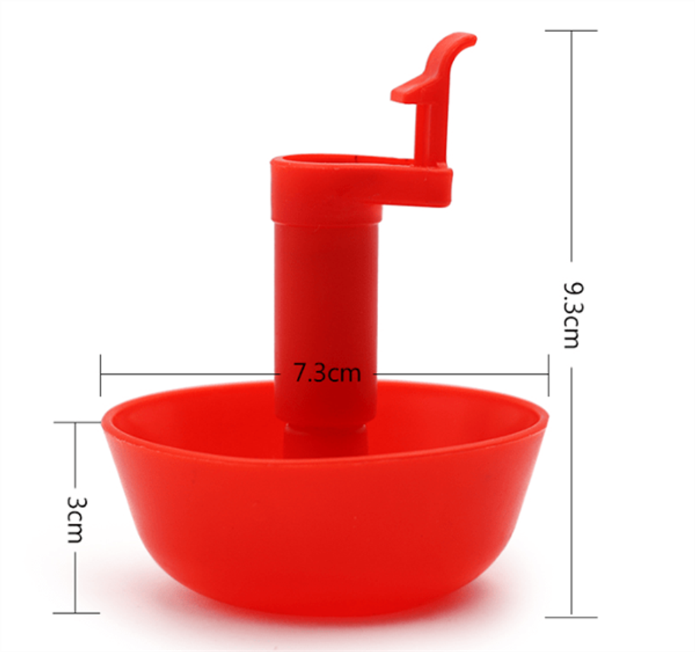 Чашечная поилка для цыплят (для ниппеля)