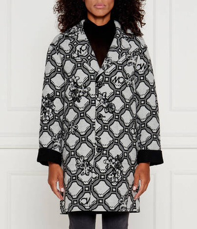 двухсторонний Хлопковое пальто coat Marc Cain - серый(XS 11.02 W06)