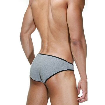 Трусы мужские слипы серые DARKZONE DZN6503