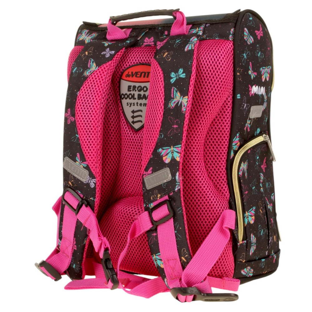 Ранец школьный жесткий 35x26x20 см 14л "Mini. Miracle" (deVENTE)