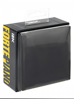 FORTE&PIANO Выключатель 1-клавишный проходной 10А FP103 черный IEK