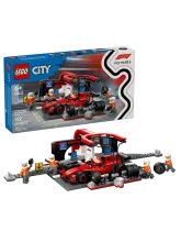 Конструктор Сity 60443 Formula 1, пит-стоп команды Ferrari