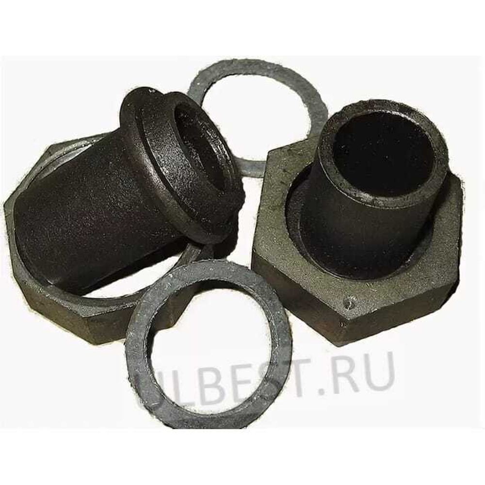 Адаптер Ø 20 сварка (под ВК - 2,5 и 4) (комплект монтажный 2гайки+2адаптера+2 прокладки)