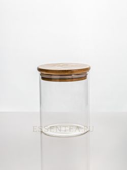 банка стеклянная цилиндрической формы