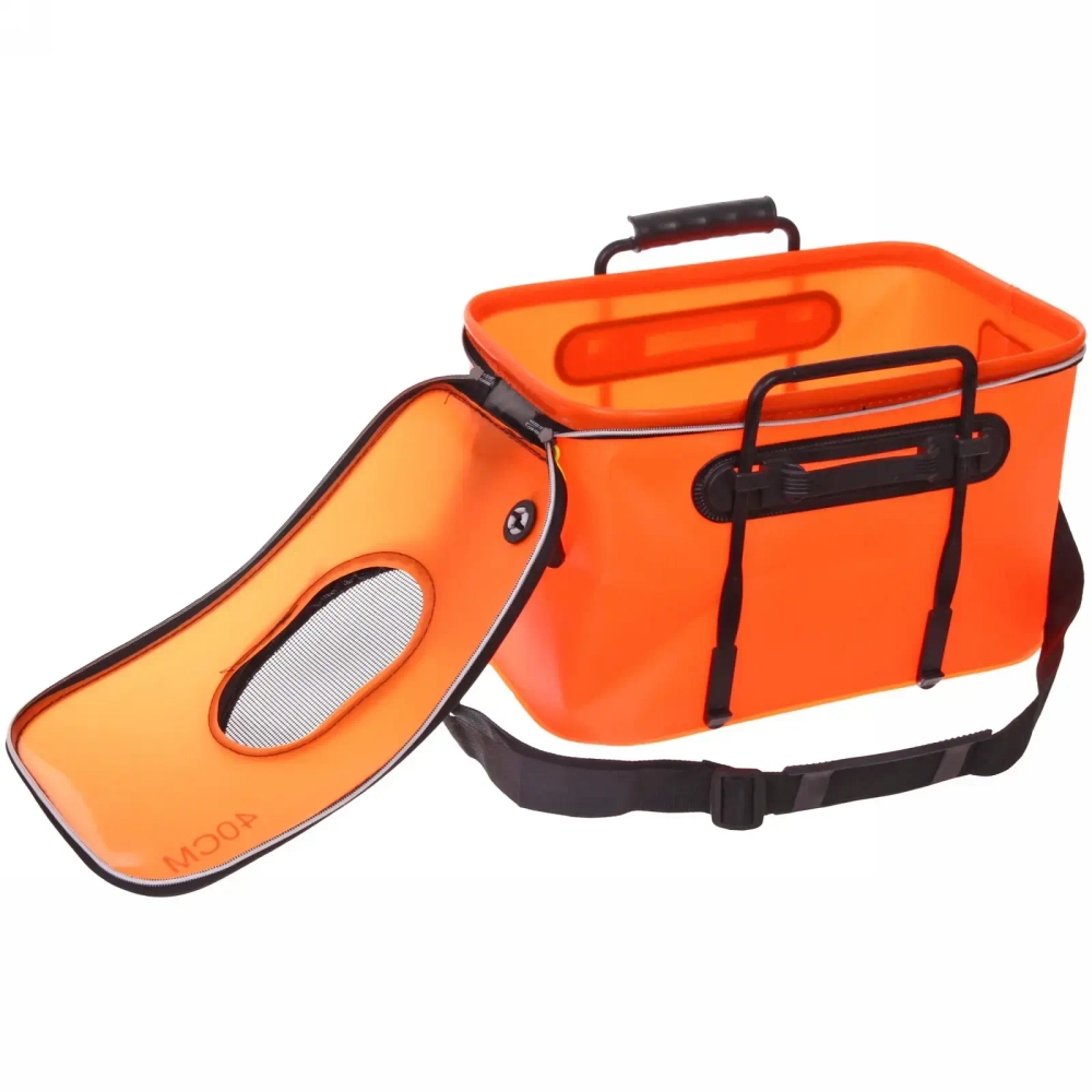 Ведро складное туристическое с крышкой 28л 25*40*26см