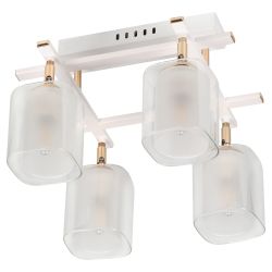 Светильник потолочный Rivoli Helga 3100-304 4 * Е27 40 Вт модерн | Модерн