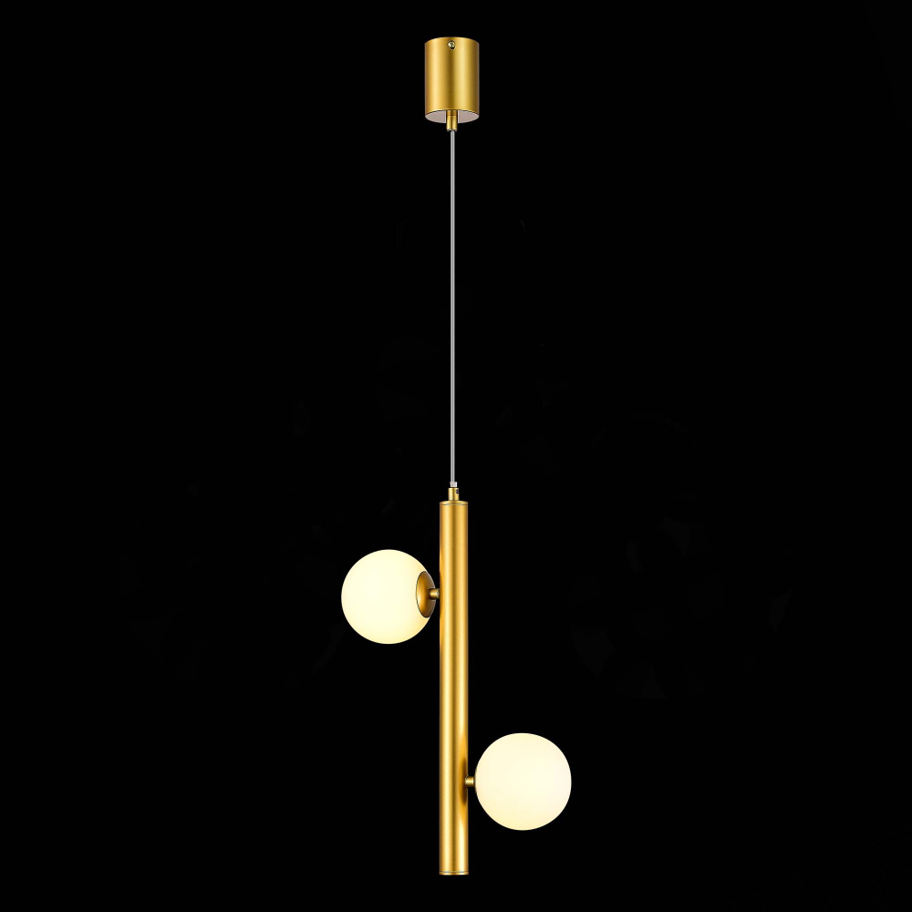 SL1185.203.02 Подвес ST-Luce Золотистый/Белый G9 2*5W