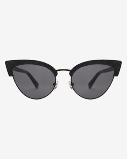 Очки солнцезащитные Spunky Marta 7 Black wood. dark grey lens