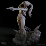 Фигурка Реви Пираты Чёрной лагуны Revy Black Lagoon Rebecca