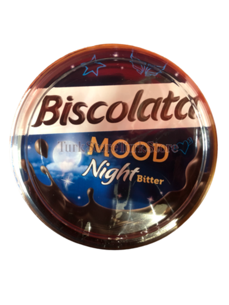 Печенье Biscolata Mood BITTER с черным шоколадом 115 гр