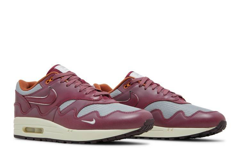 Кроссовки Patta X Nike Air Max 1 "Night Maroon"
