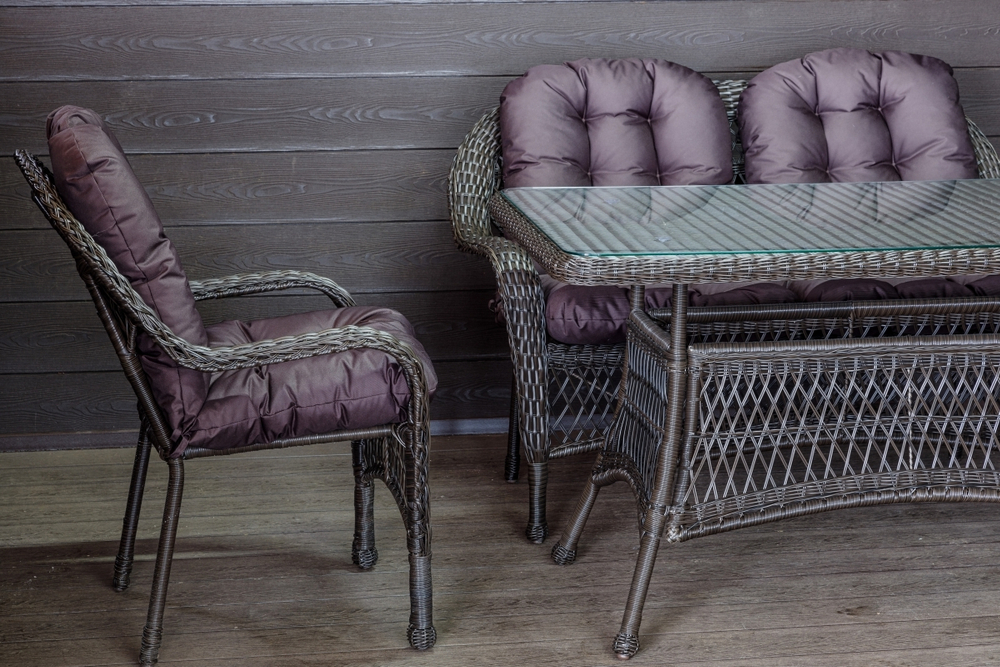 Садовый комплект из искусственного ротанга Мэдисон НЬЮ (Medison NEW) Lunch set с подушками на сиденье и спинку