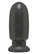 Анальный стимулятор Shell Shock Large - 21,6 см. (Цвет: серый)