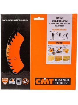 Диск пильный по дереву (210х30х2,8/1,8 мм; Z48) CMT 292.210.48M