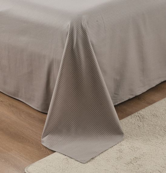 Бонни (беж) КПБ сатин 2х