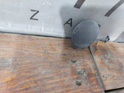 Заглушка буксировочного крюка Jaguar F-Pace 16-20 Б/У Оригинал HK8317F011BA