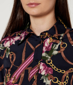 Платье с ремешком POLY LAUREN RALPH LAUREN - темно-синий(200940188)