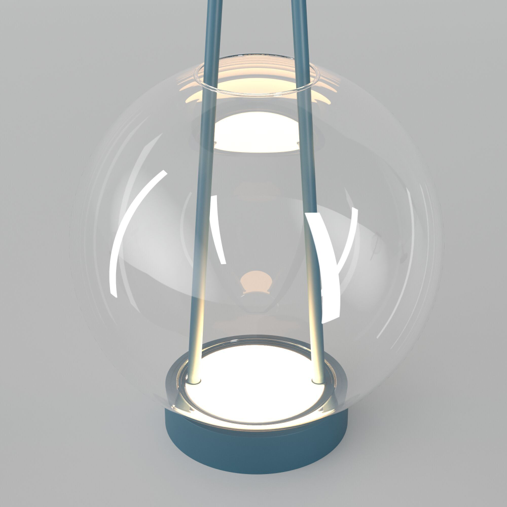 Настольная светодиодная лампа Eurosvet Frasco 80507/1 синий