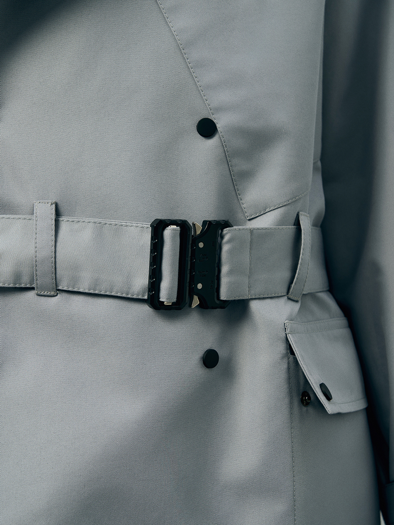 Тренч свободного кроя "THE POWER"