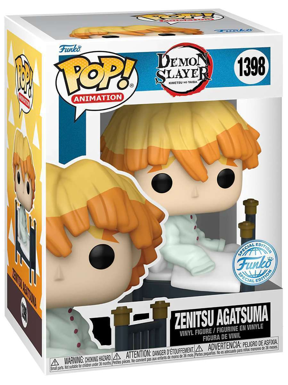Фигурка Funko POP! Animation Demon Slayer Zenitsu Recovering (Exc) (1398) 71280
