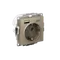 ATLASDESIGN РОЗЕТКА 16А c 2 USB A+C, 5В/2,4А/3,0А, 2х5В/1,5А, механизм, ШАМПАНЬ
