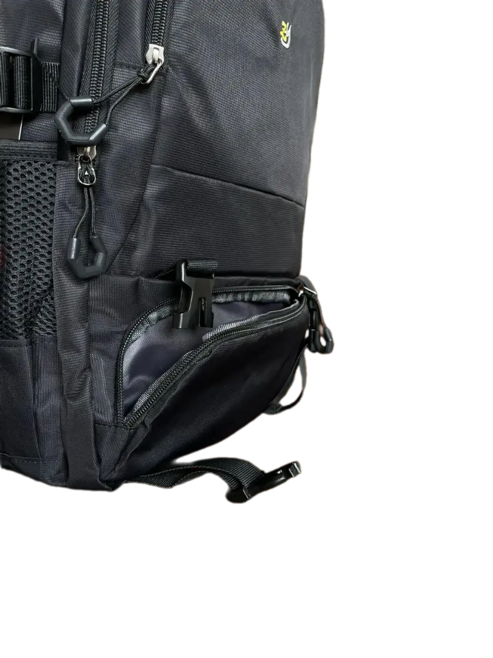 Рюкзак универсальный усиленный QOZA, черный, 17 л